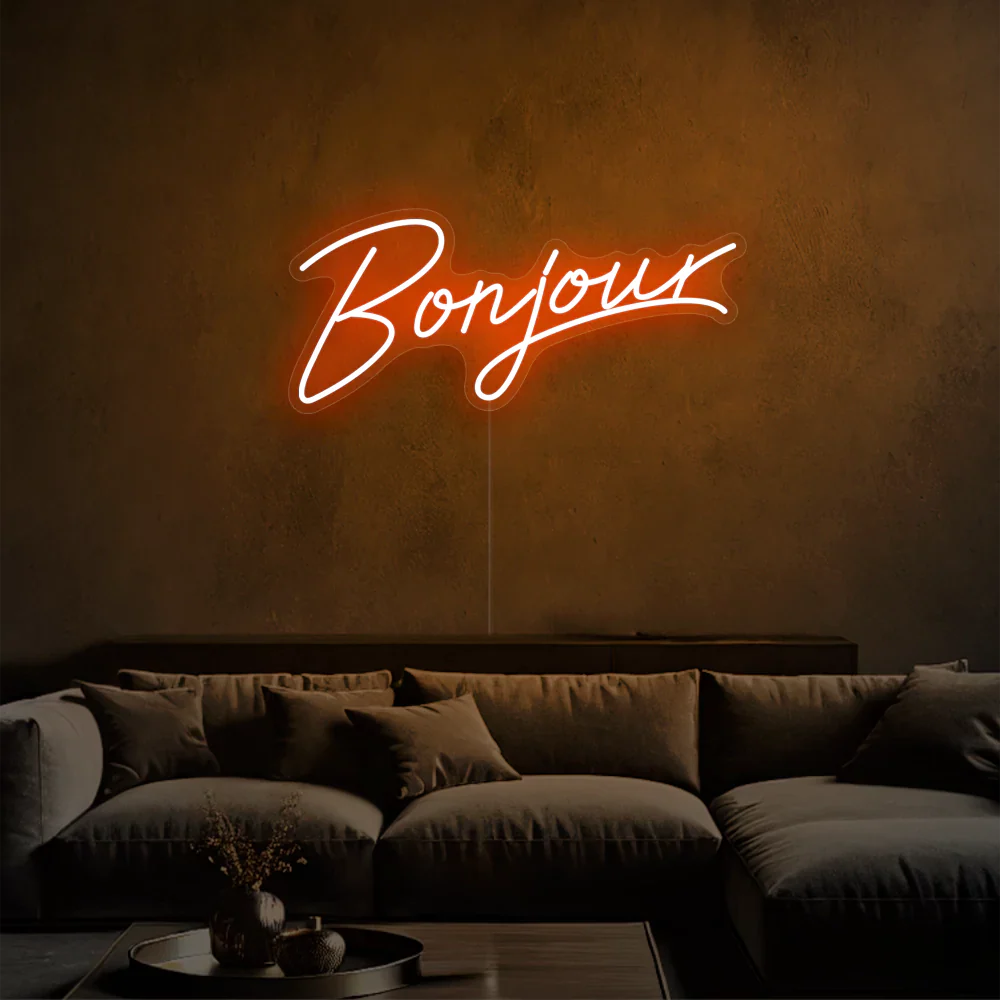 Bonjour Neon Glow