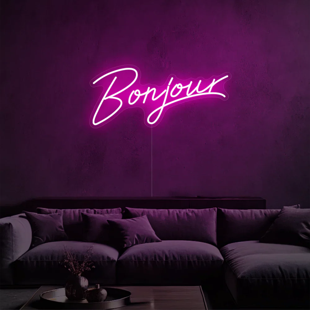 Bonjour Neon Glow