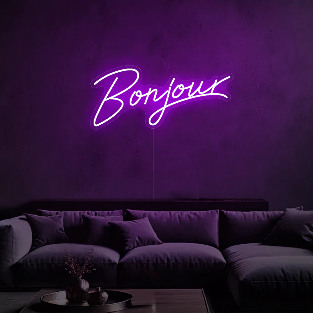 Bonjour Neon Glow