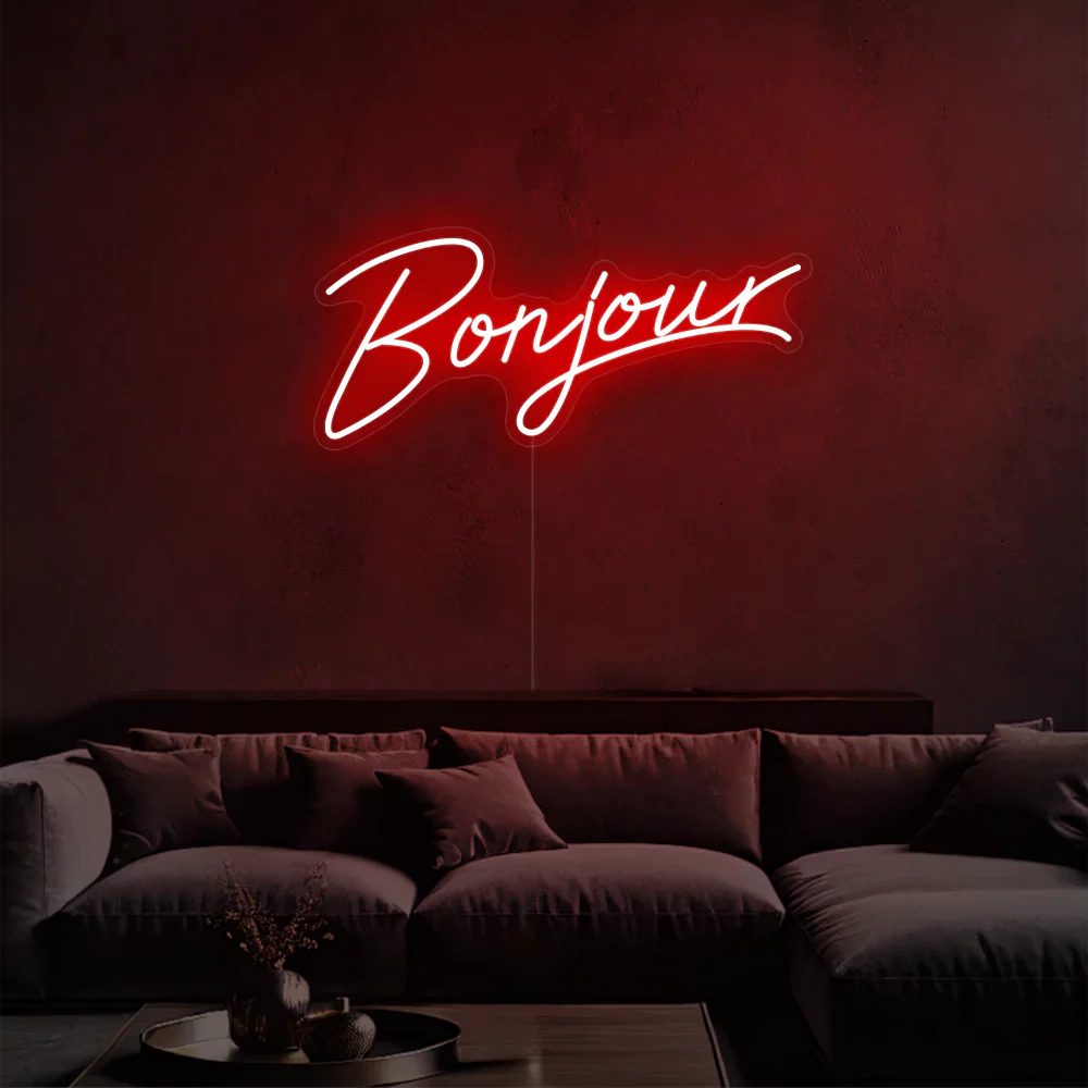 Bonjour Neon Glow