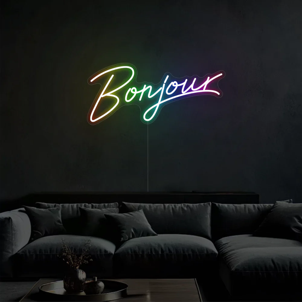 Bonjour Neon Glow