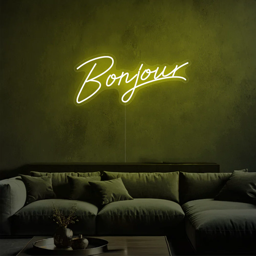 Bonjour Neon Glow