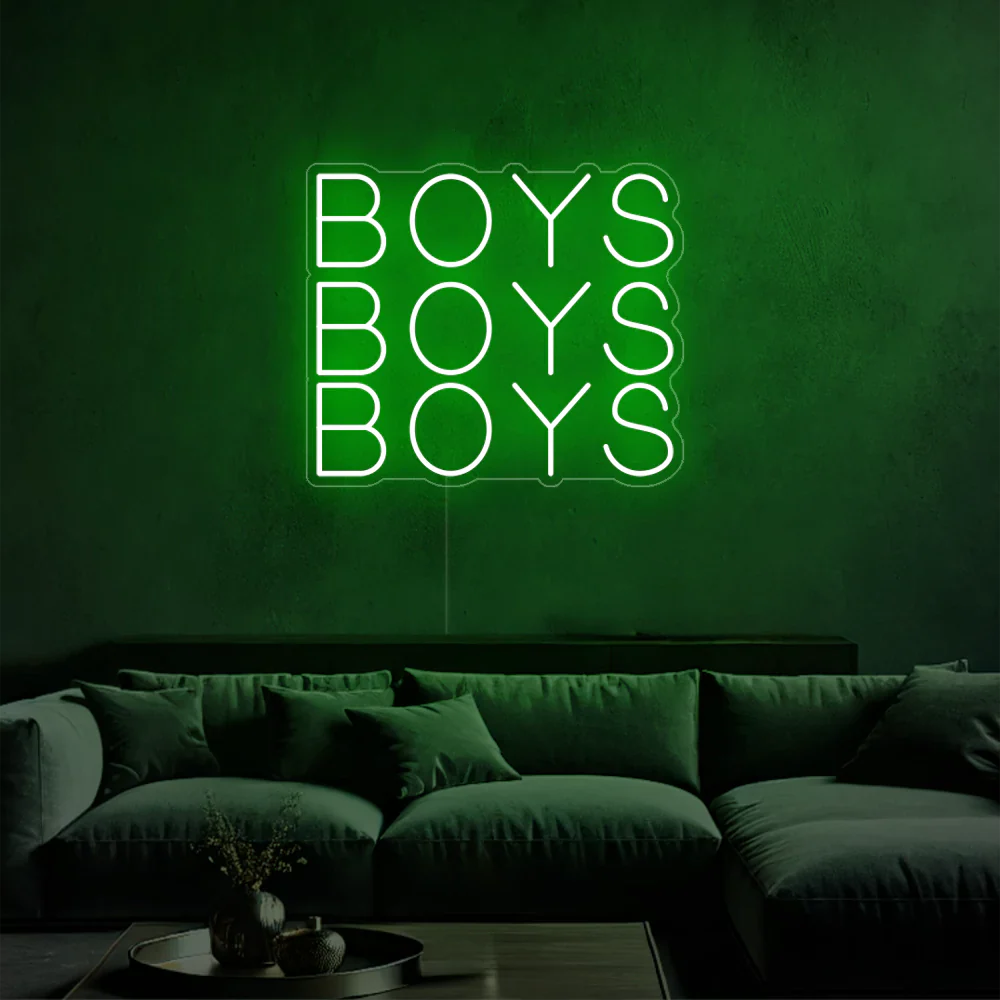 Néon Glow Boys Boys Boys