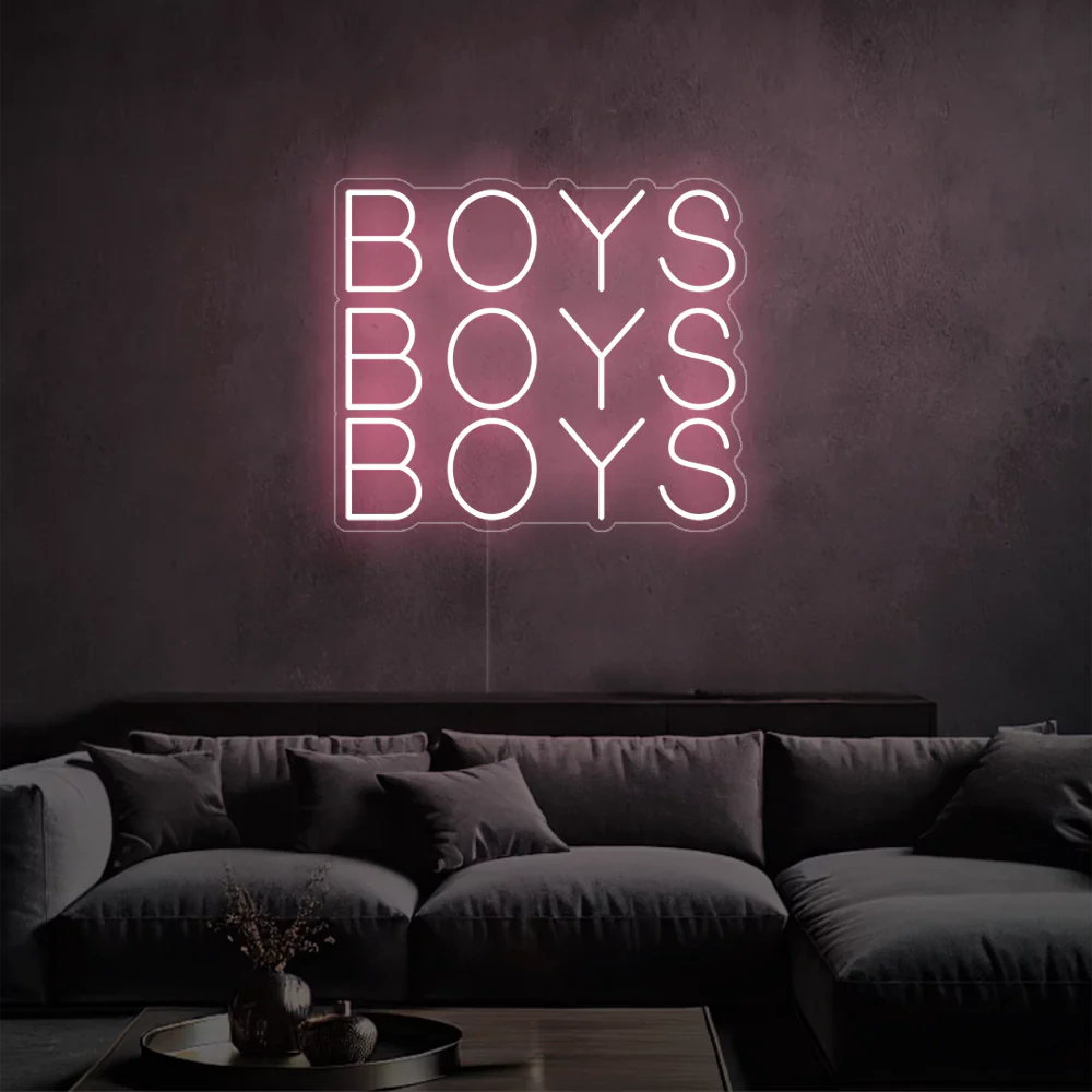 Néon Glow Boys Boys Boys