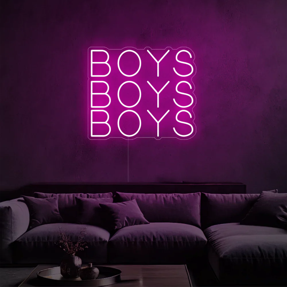 Néon Glow Boys Boys Boys