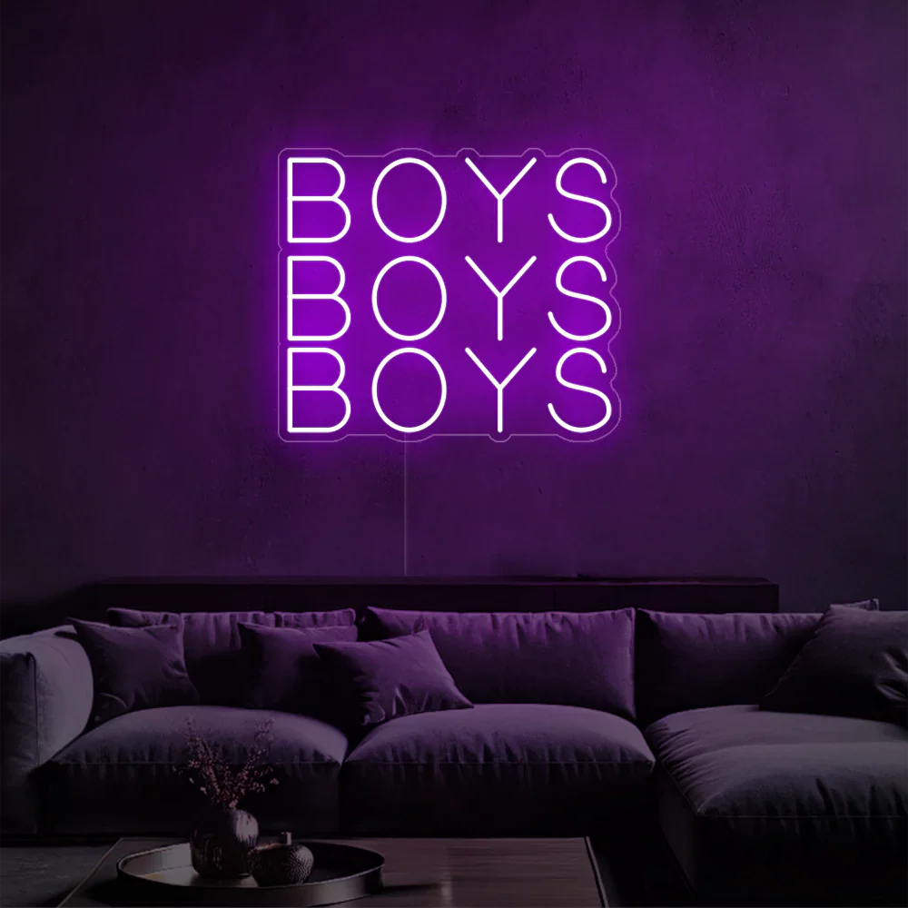 Néon Glow Boys Boys Boys