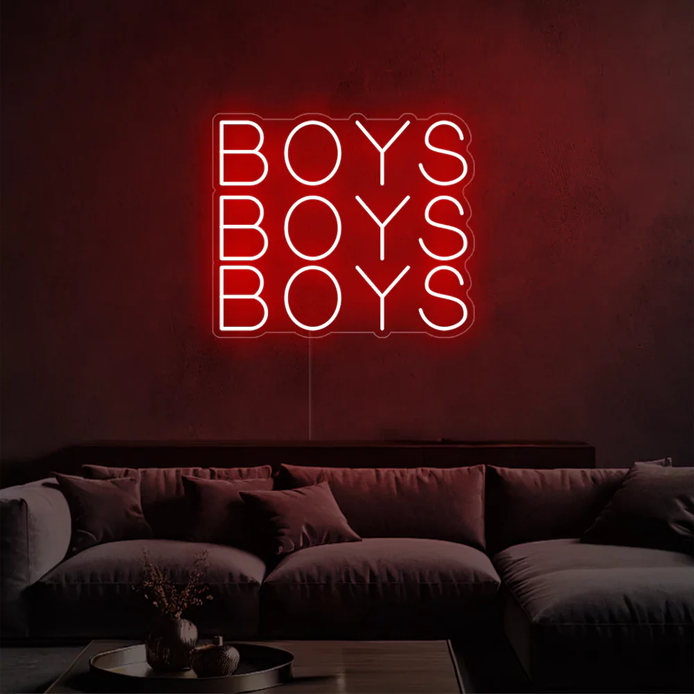 Néon Glow Boys Boys Boys