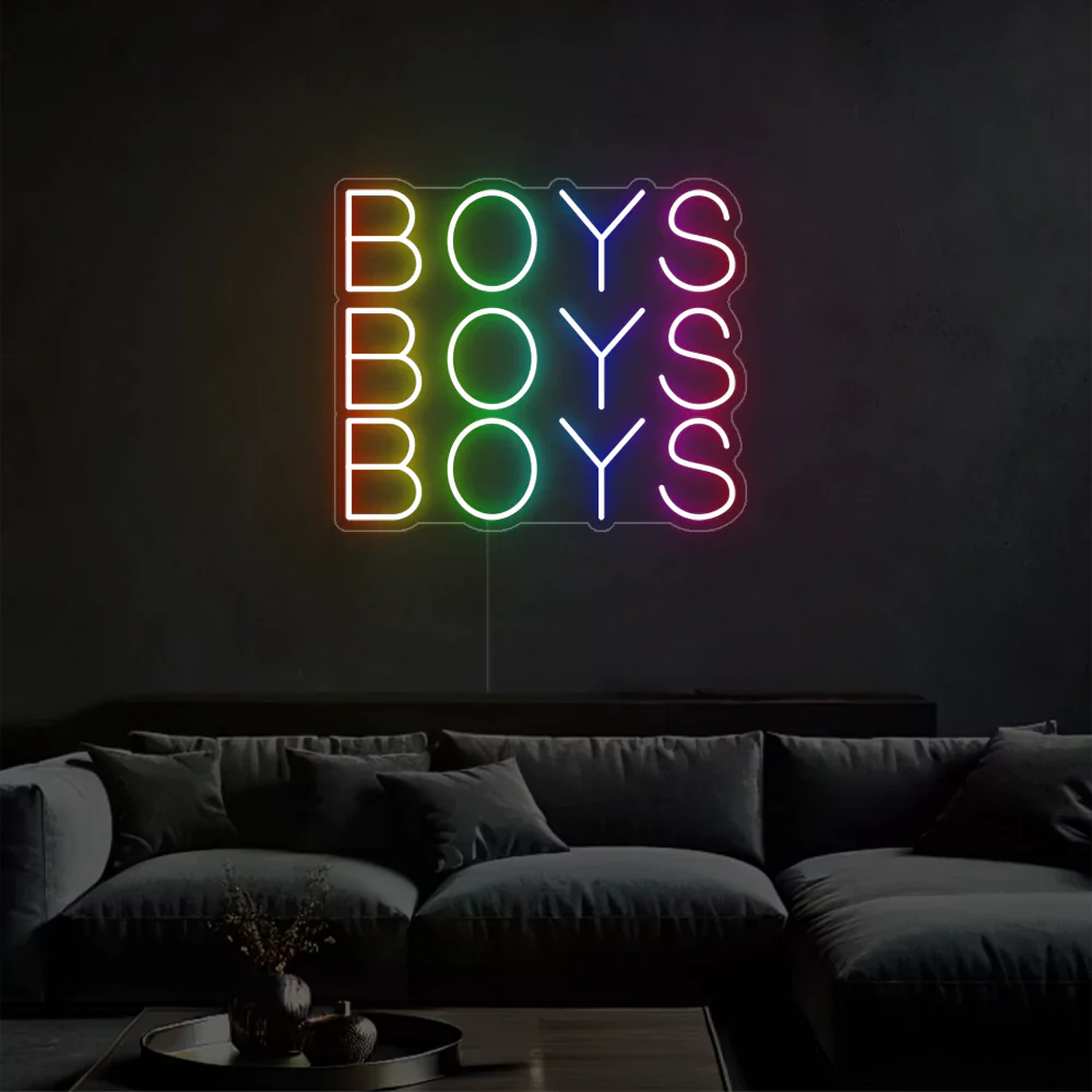 Néon Glow Boys Boys Boys