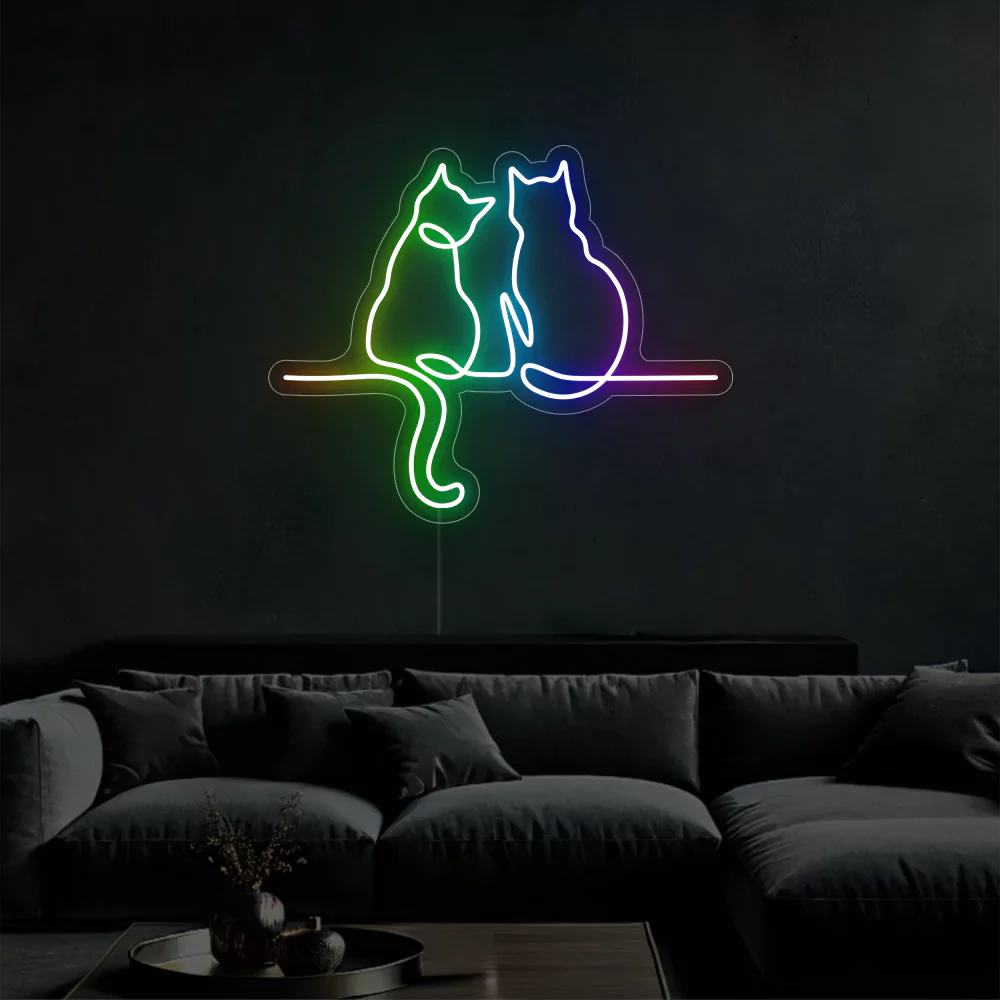 Néon LED Pawtraits