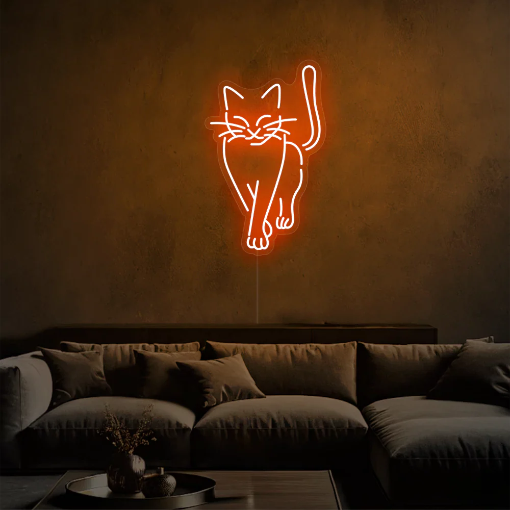 Néon LED Félino #4