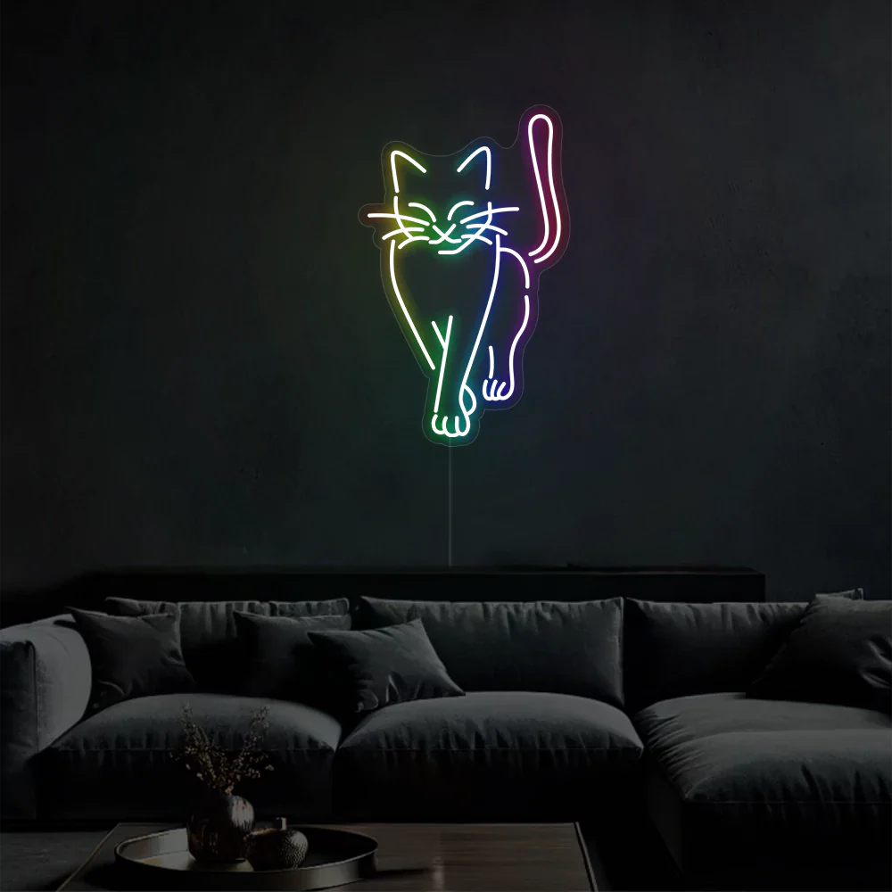Néon LED Félino #4