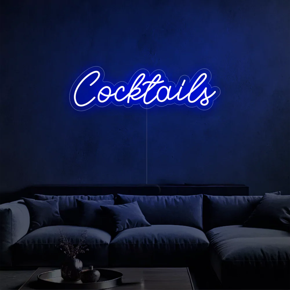 Néon LED Cocktails Festifs
