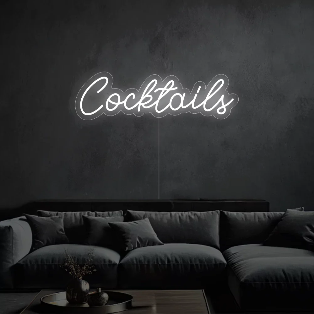 Néon LED Cocktails Festifs