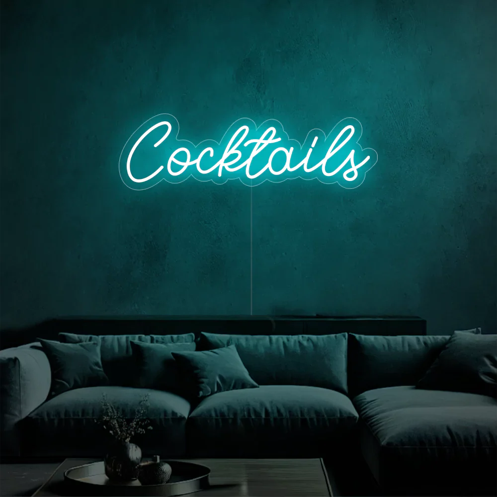 Néon LED Cocktails Festifs