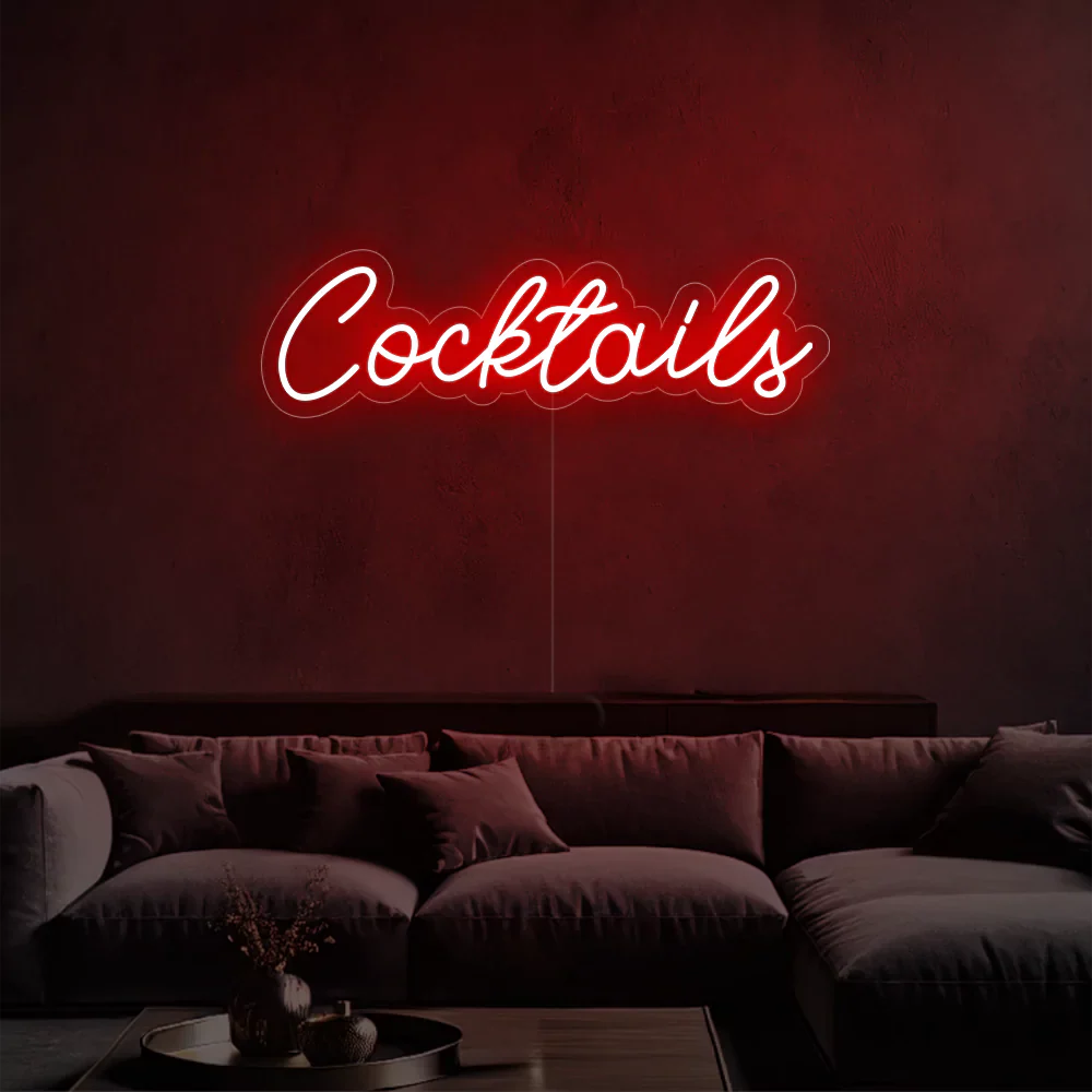Néon LED Cocktails Festifs