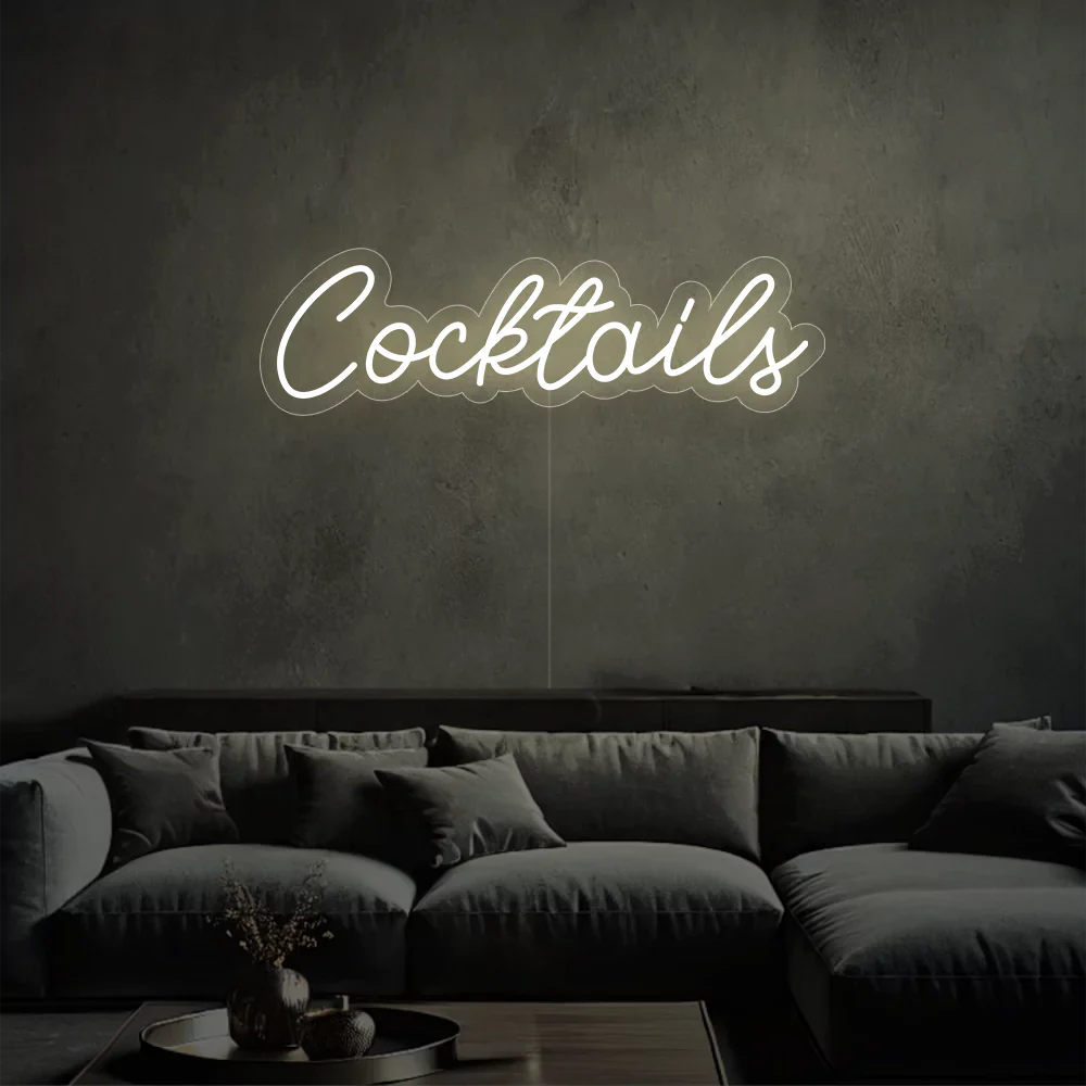 Néon LED Cocktails Festifs