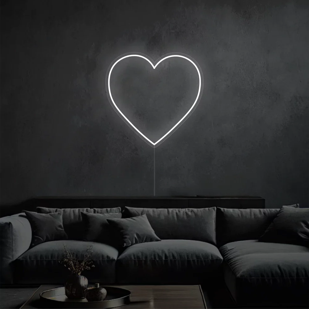 Rouge Passionné Néon LED