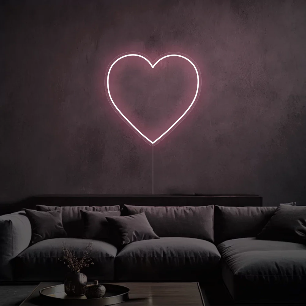 Rouge Passionné Néon LED