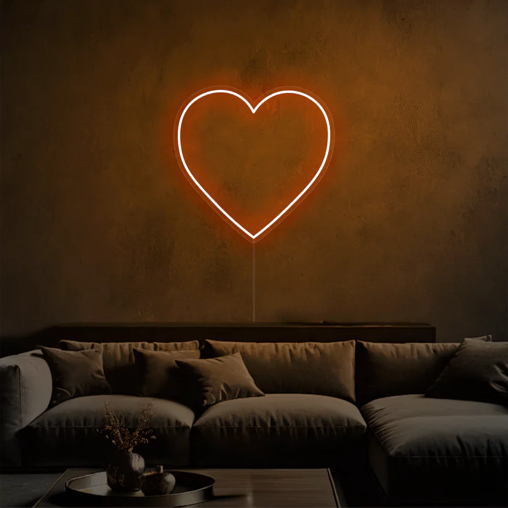 Rouge Passionné Néon LED