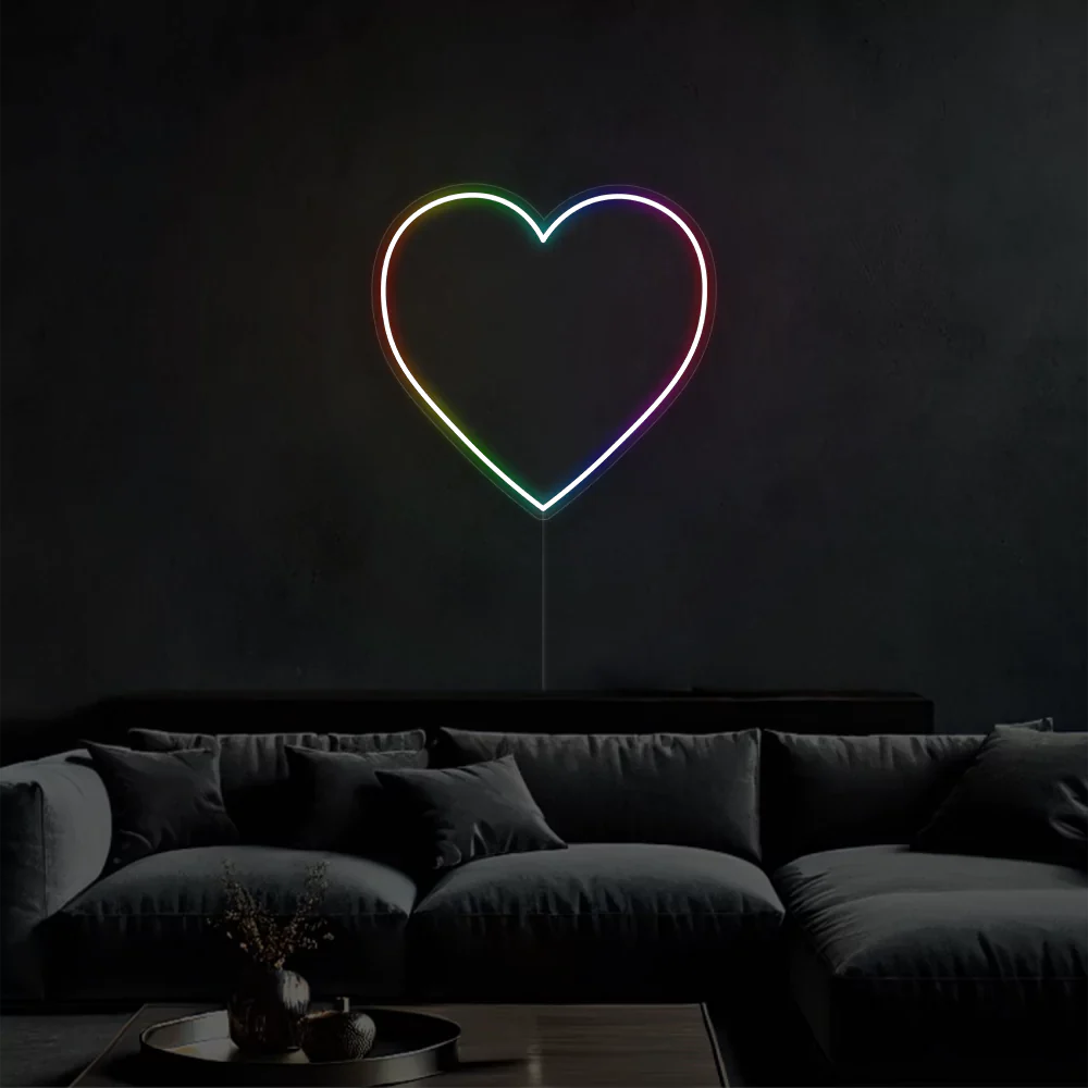 Rouge Passionné Néon LED