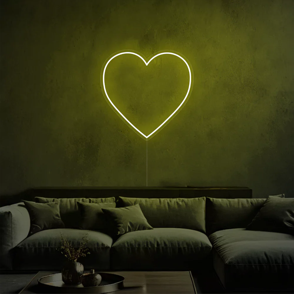 Rouge Passionné Néon LED