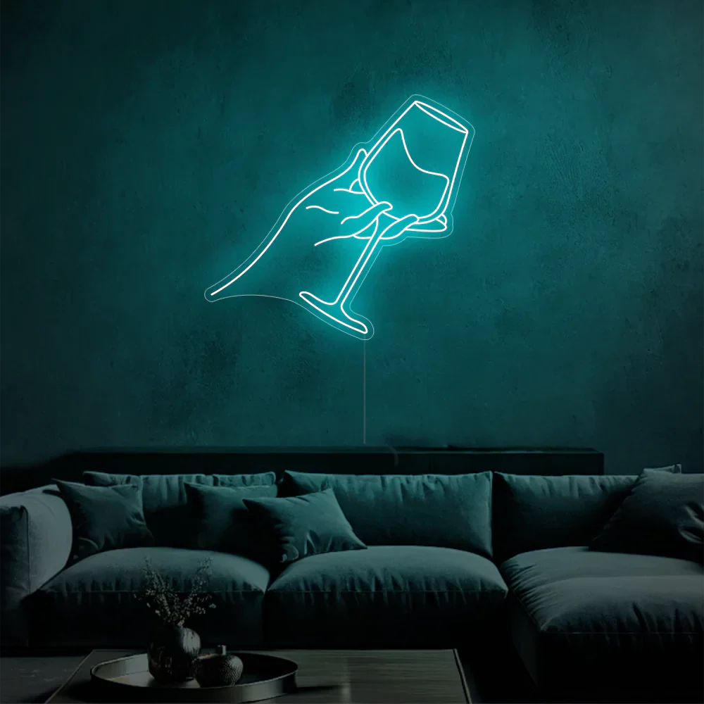 Néon boisson de luxe