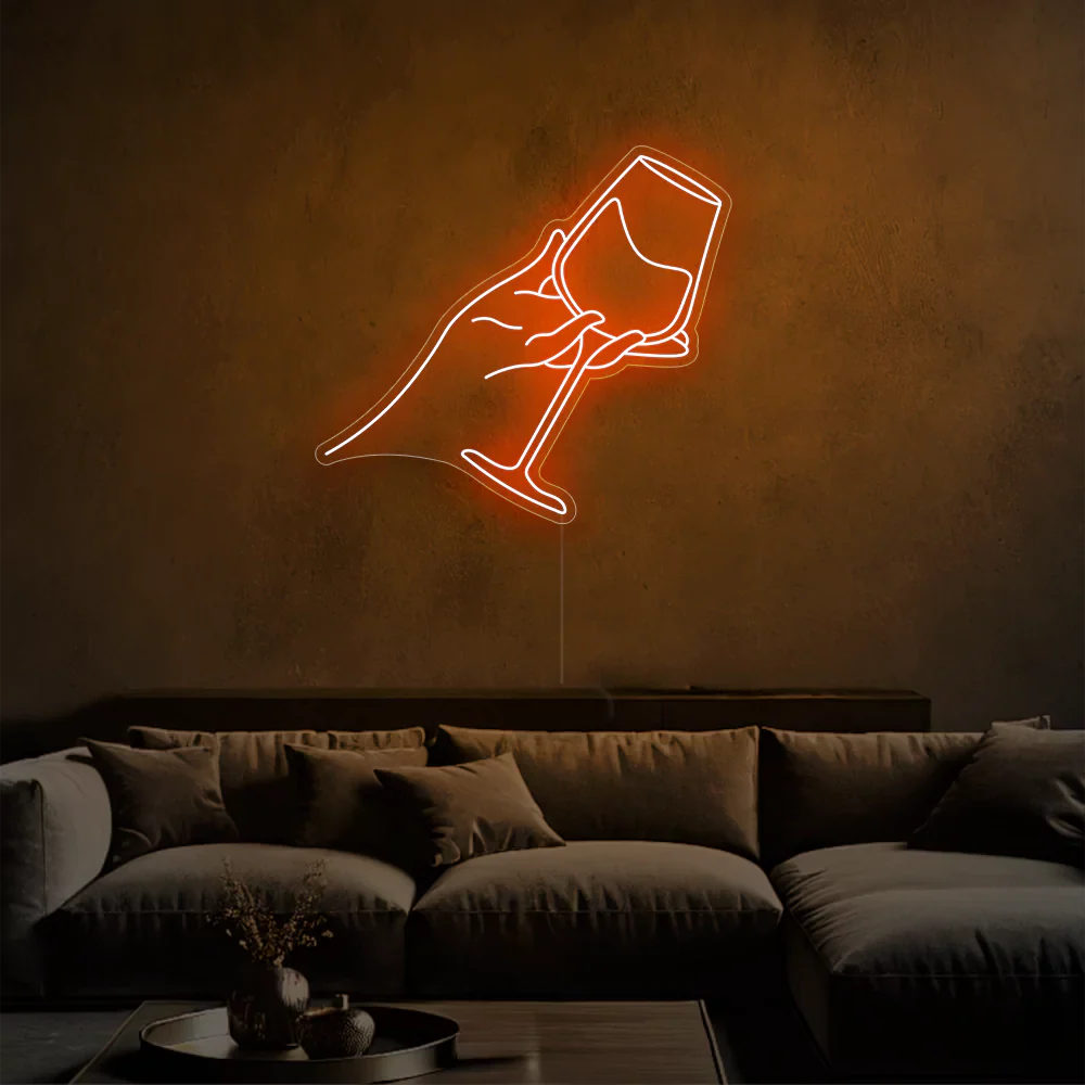 Néon boisson de luxe