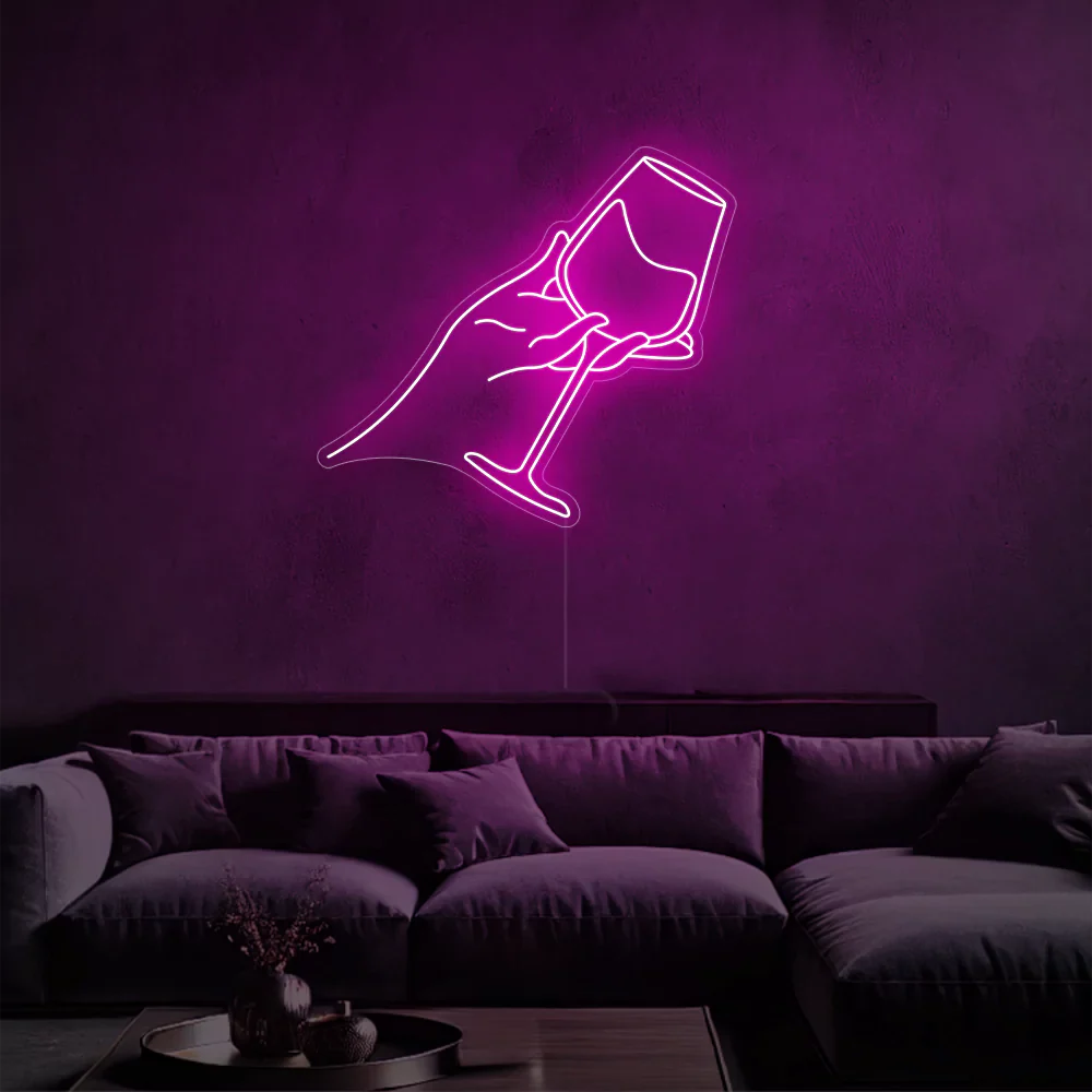 Néon boisson de luxe