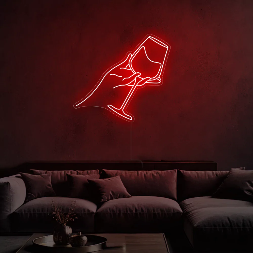 Néon boisson de luxe