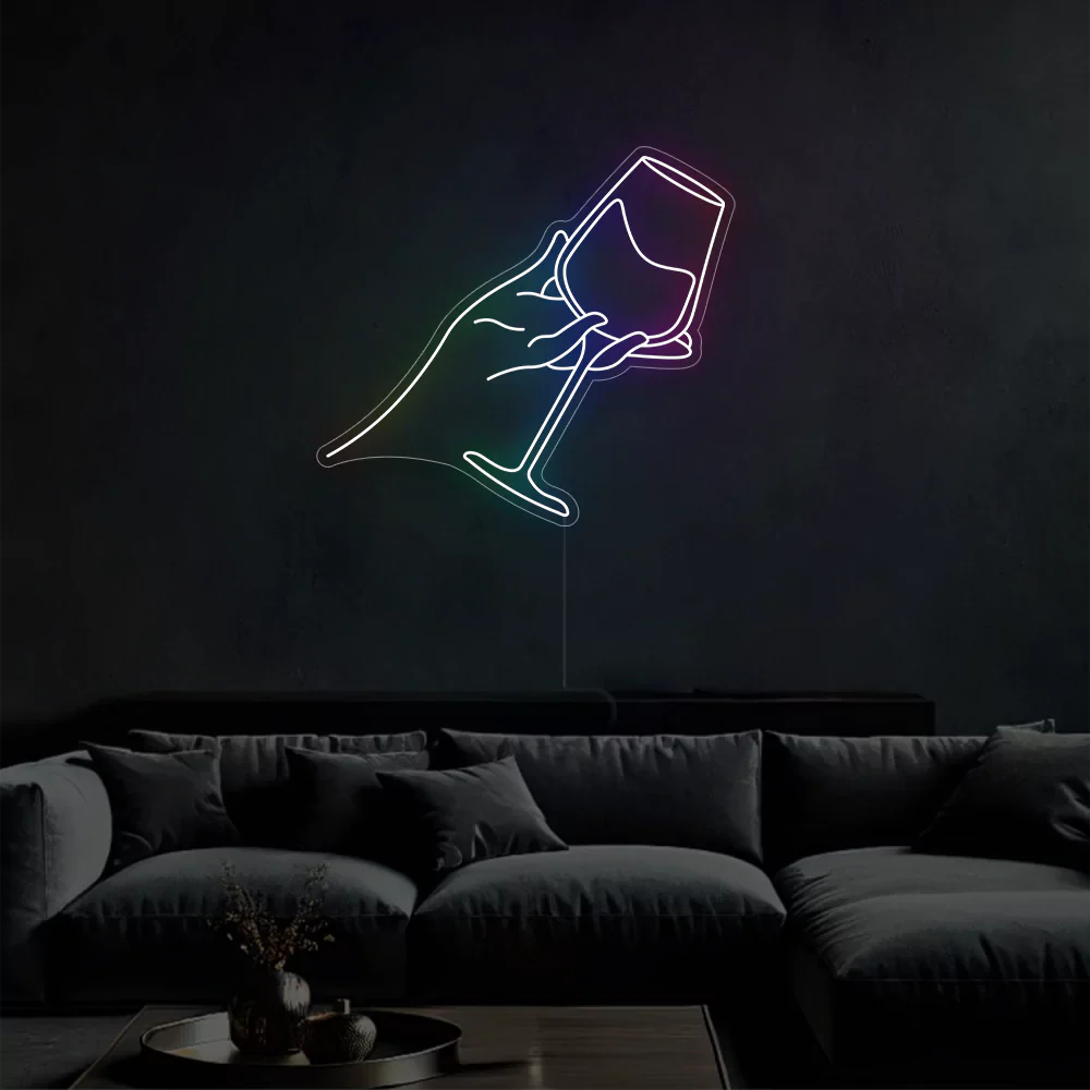 Néon boisson de luxe