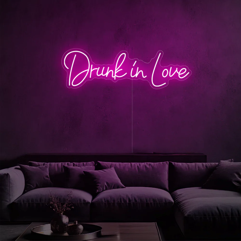 Néon LED Amour Étincelant