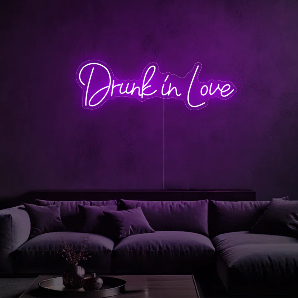 Néon LED Amour Étincelant