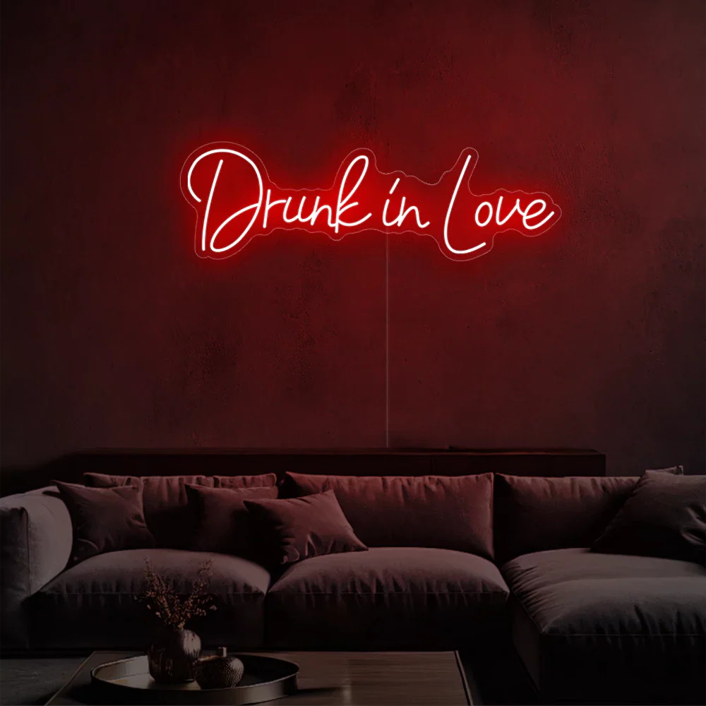 Néon LED Amour Étincelant