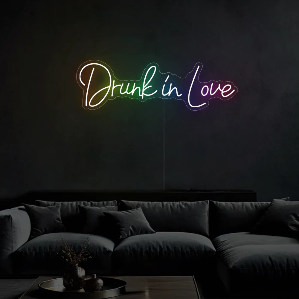 Néon LED Amour Étincelant