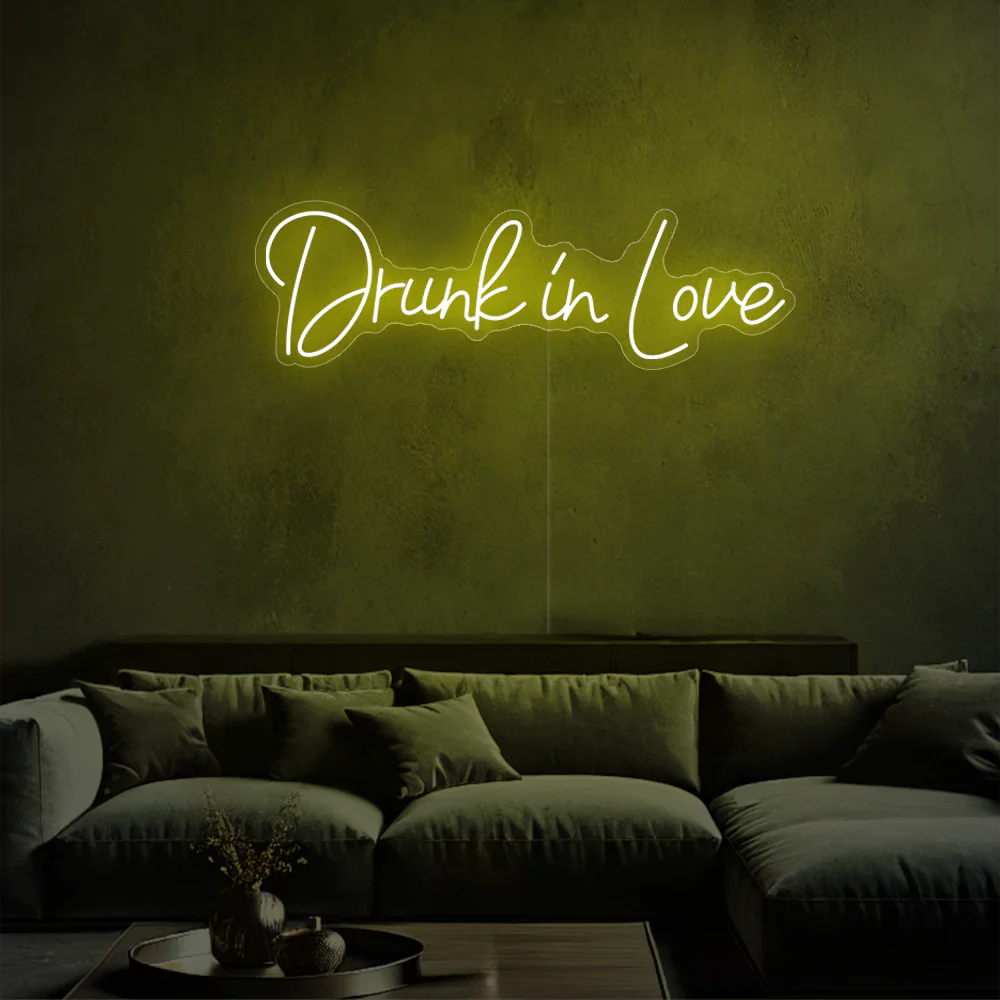 Néon LED Amour Étincelant