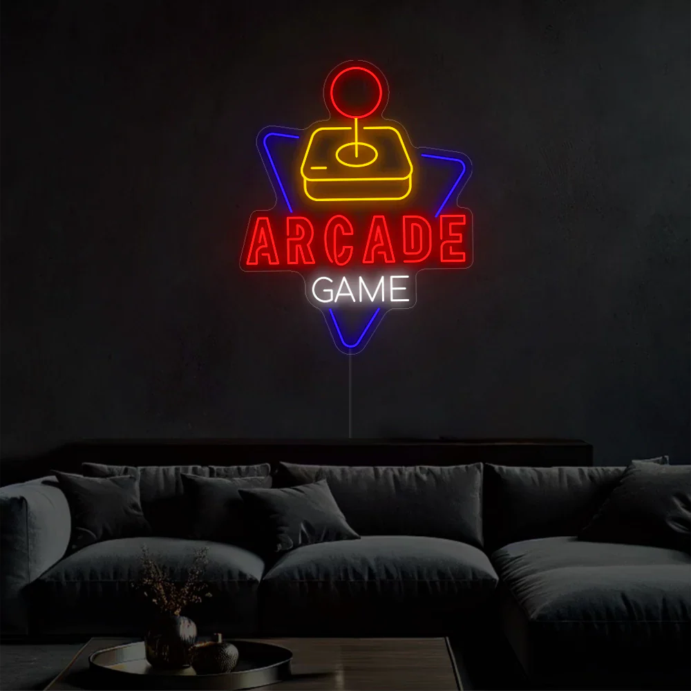 Néon + Gaming Arcade High-Tech