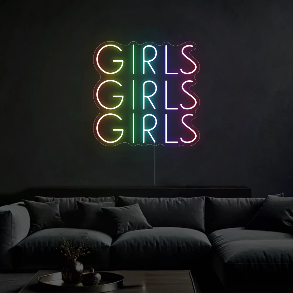 Néon Femmes Femmes Femmes