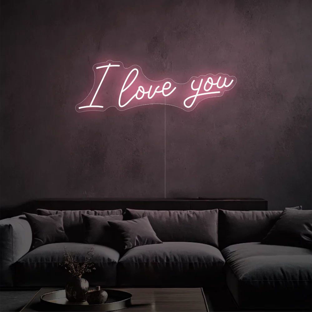 Néon LED Love Declaration