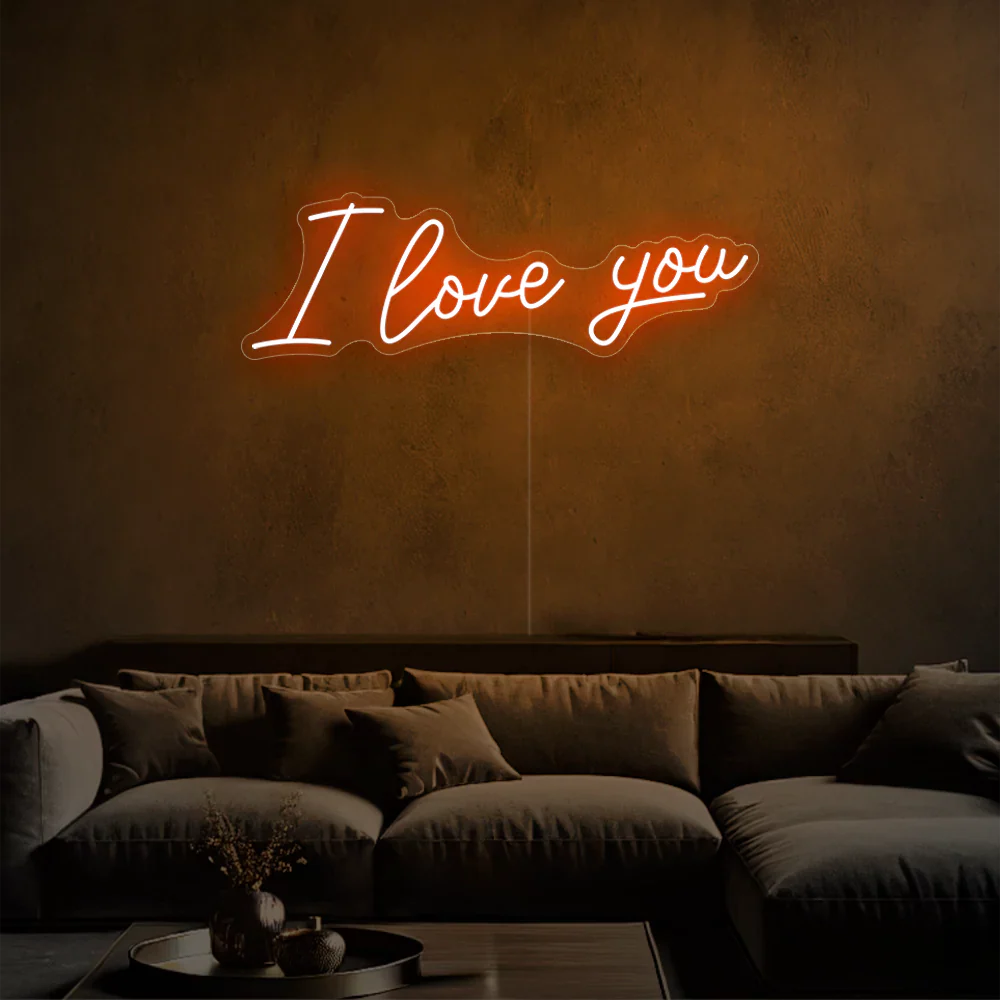 Néon LED Love Declaration