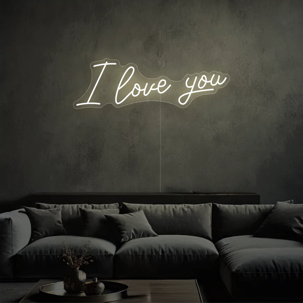 Néon LED Love Declaration