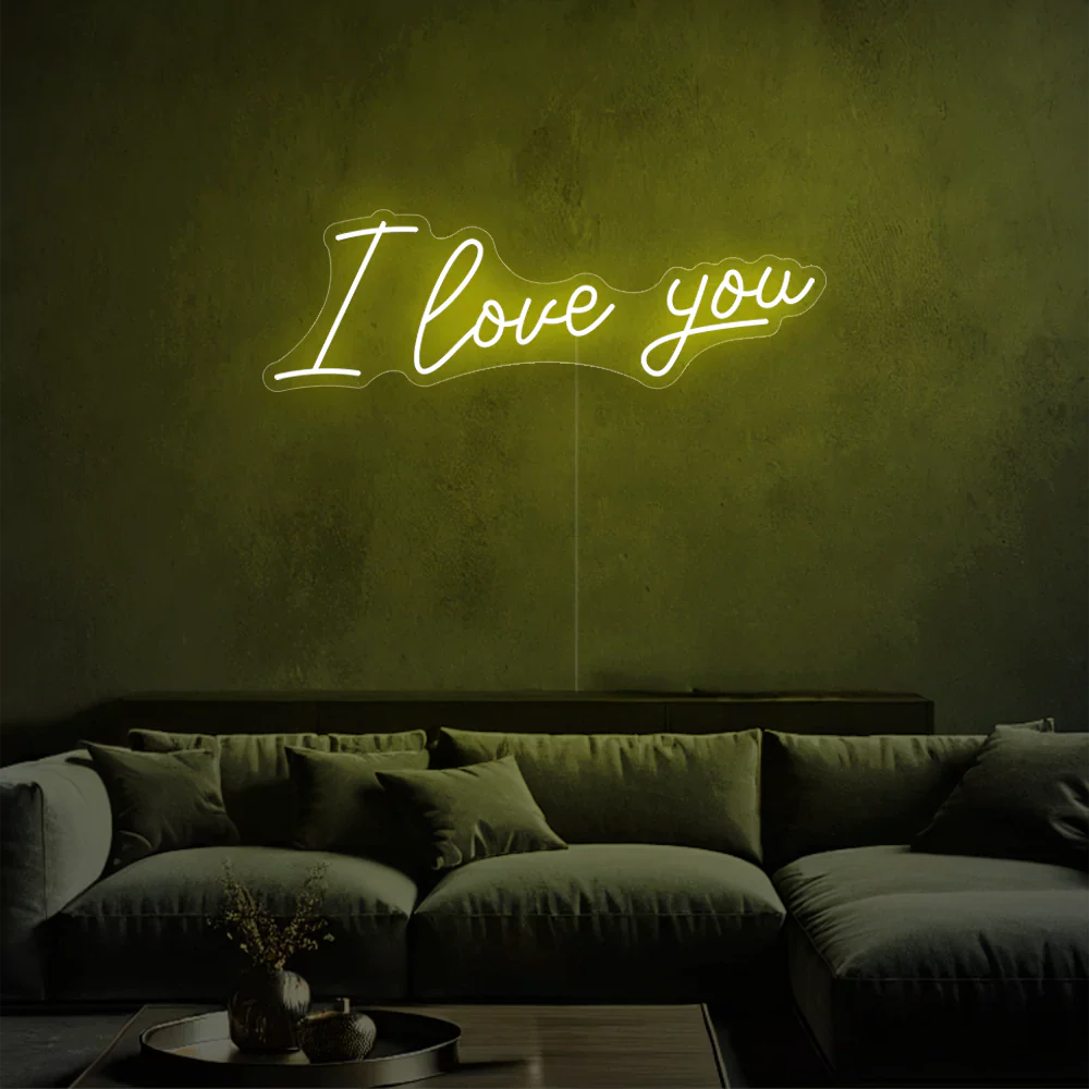 Néon LED Love Declaration