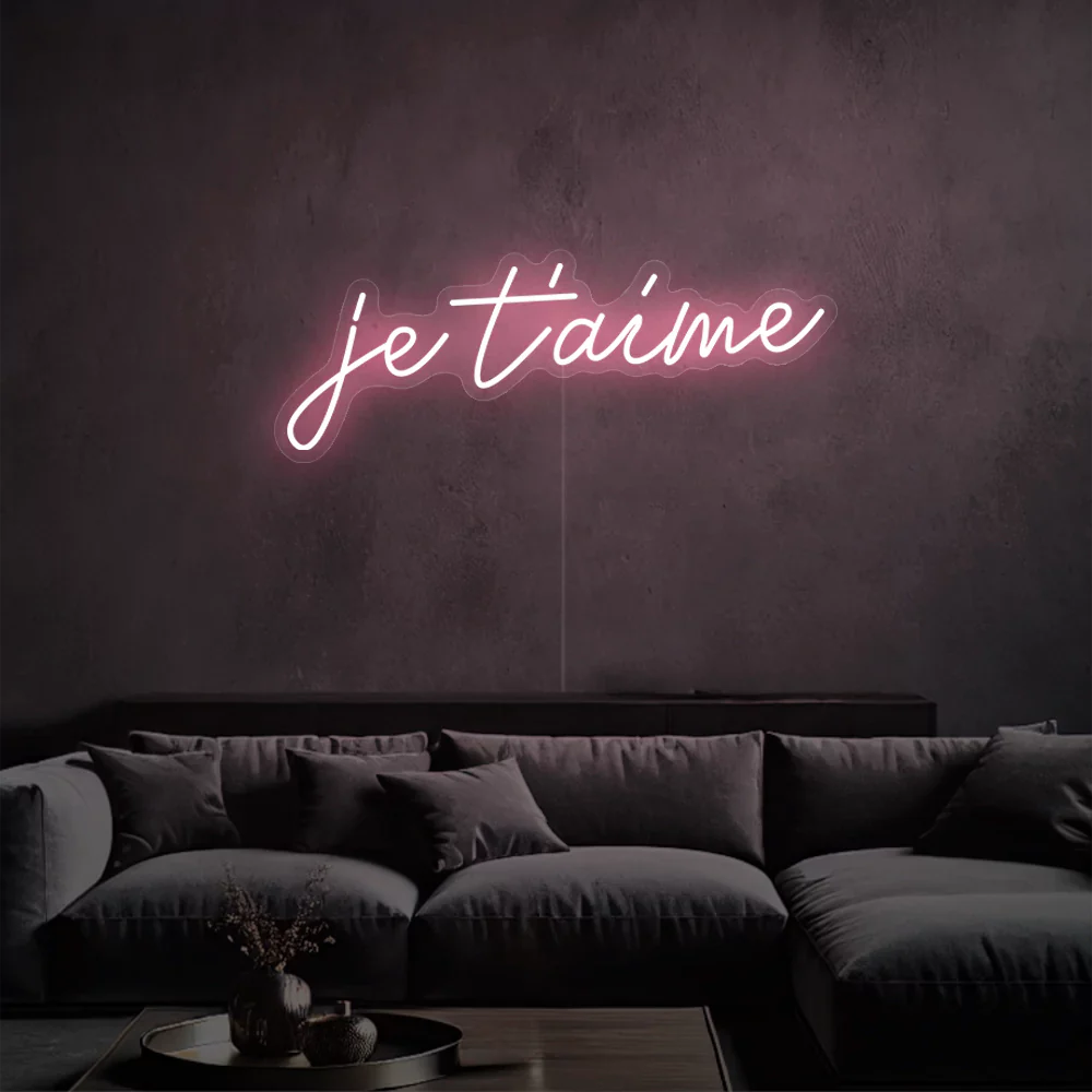 Néon LED Radiant Amour