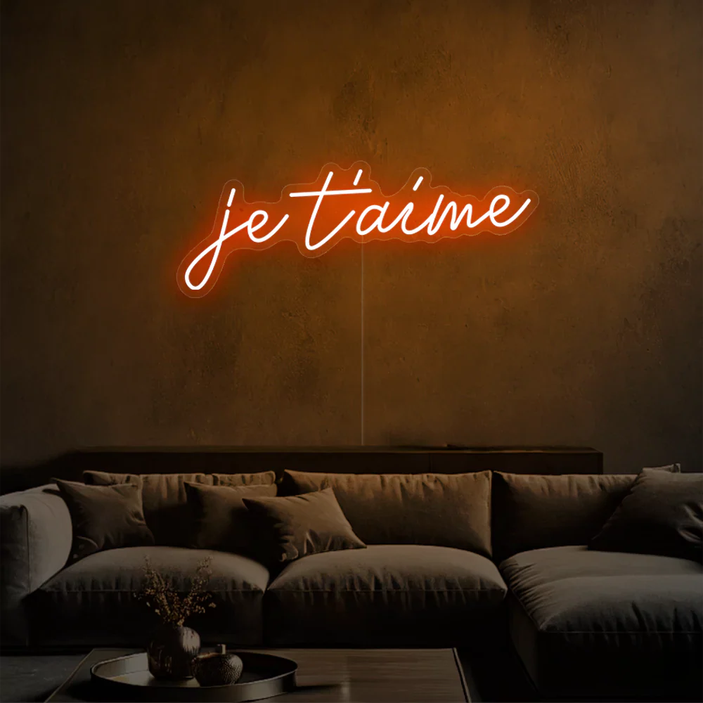 Néon LED Radiant Amour