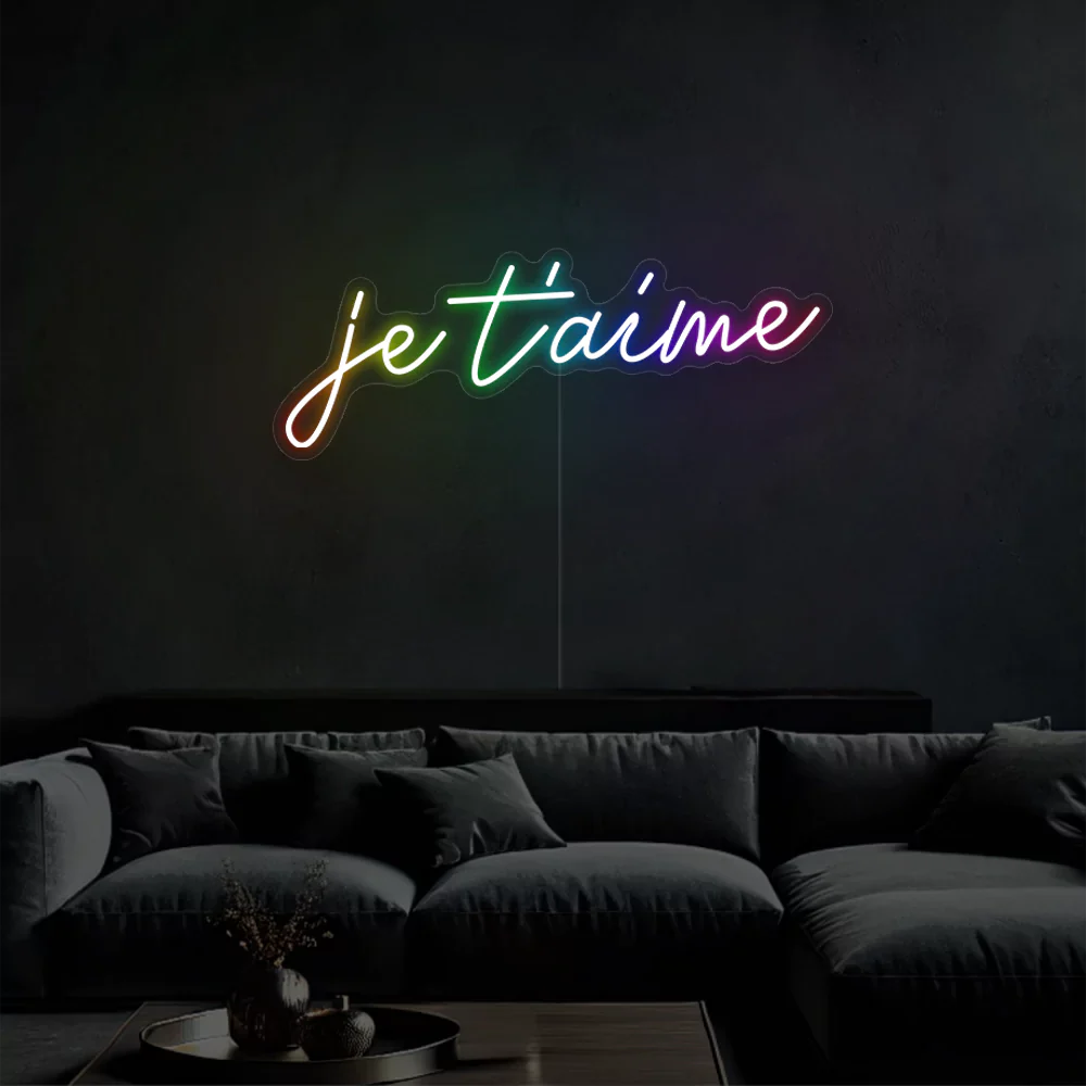 Néon LED Radiant Amour