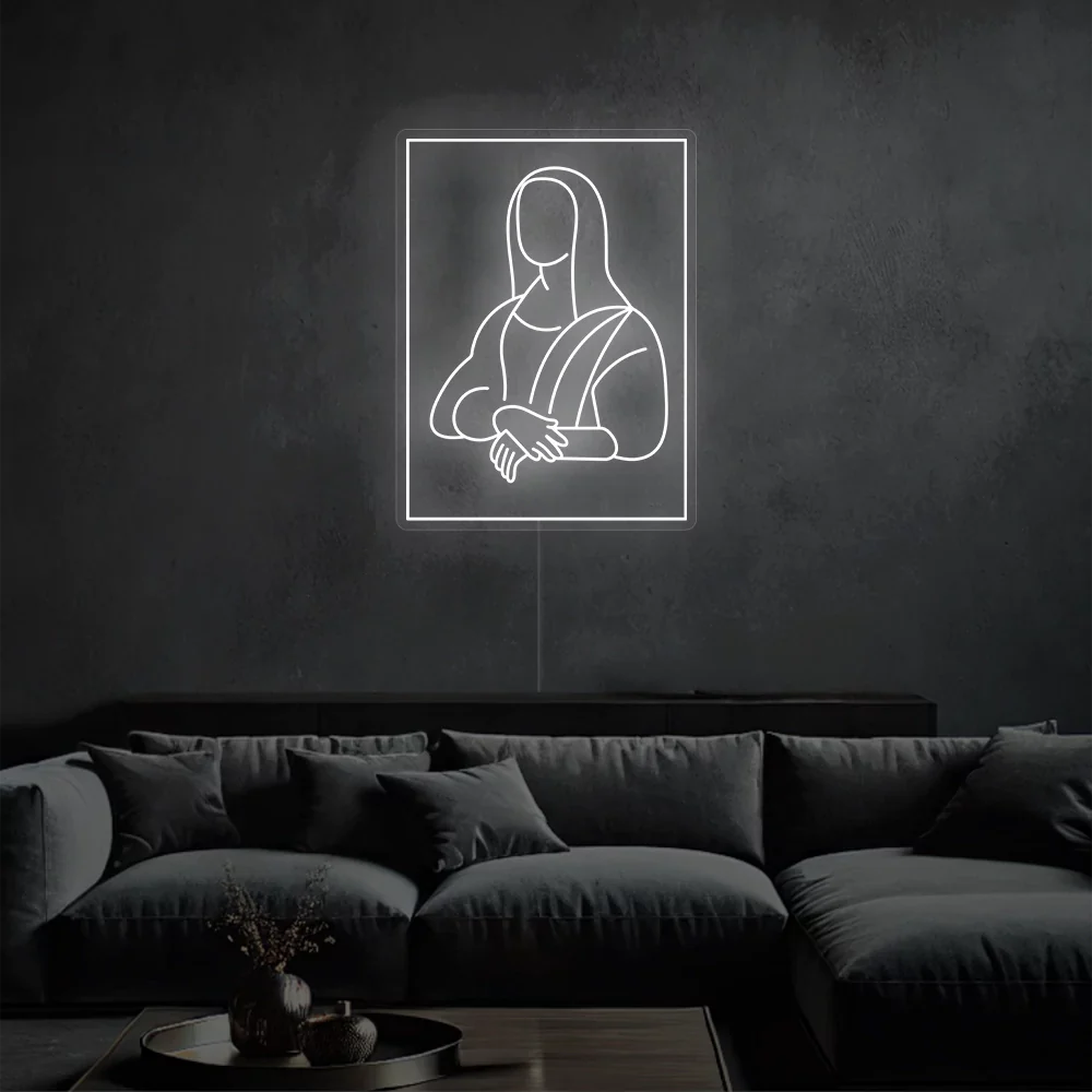 Néon LED Art d'Innovation Joconde