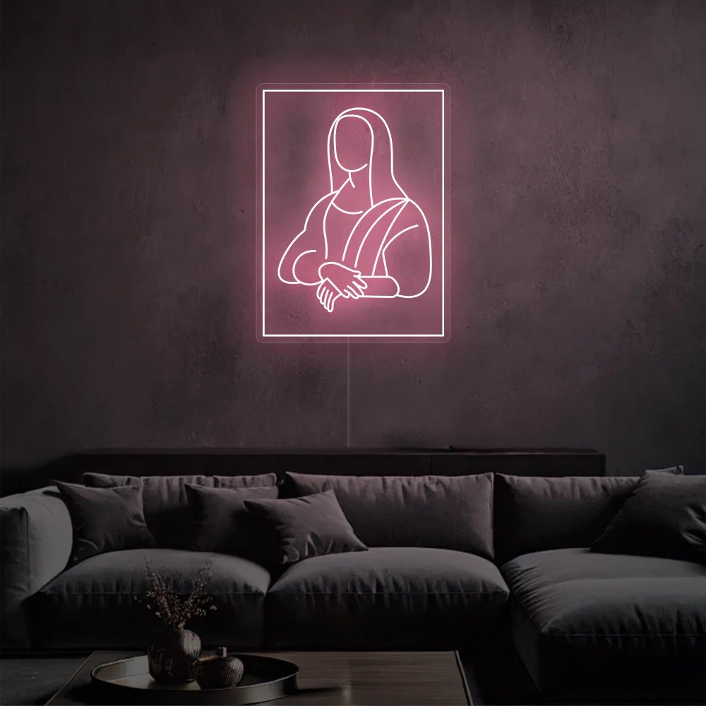 Néon LED Art d'Innovation Joconde