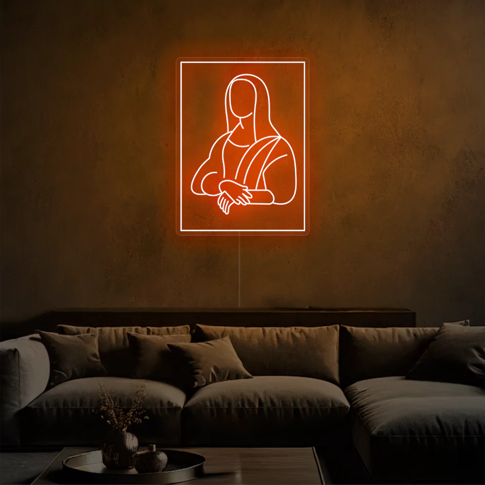 Néon LED Art d'Innovation Joconde