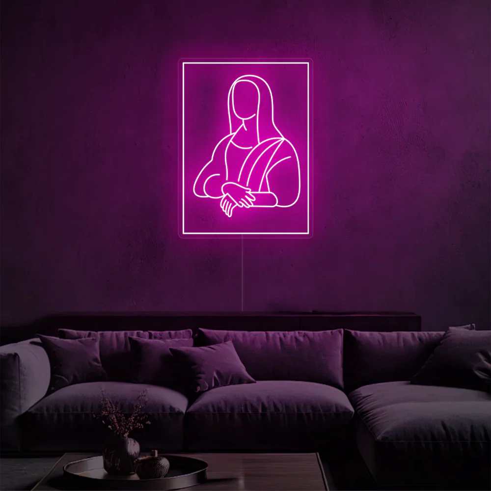 Néon LED Art d'Innovation Joconde