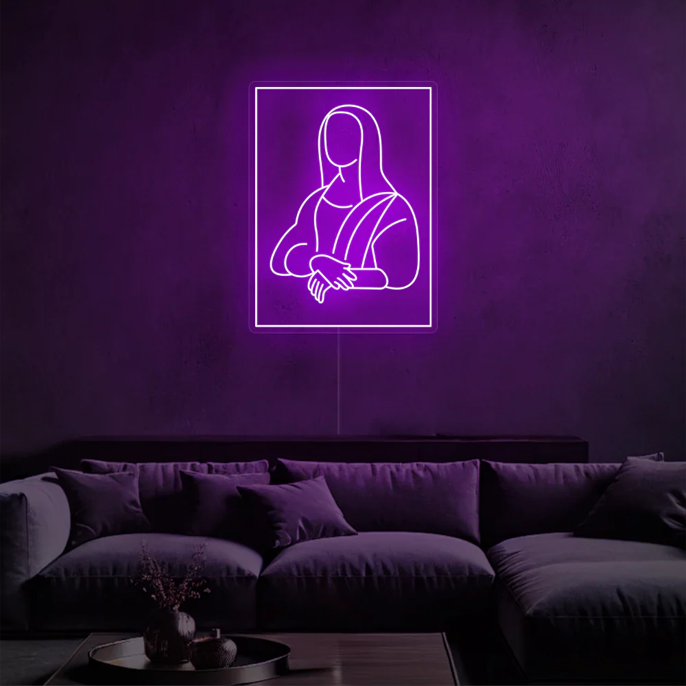 Néon LED Art d'Innovation Joconde