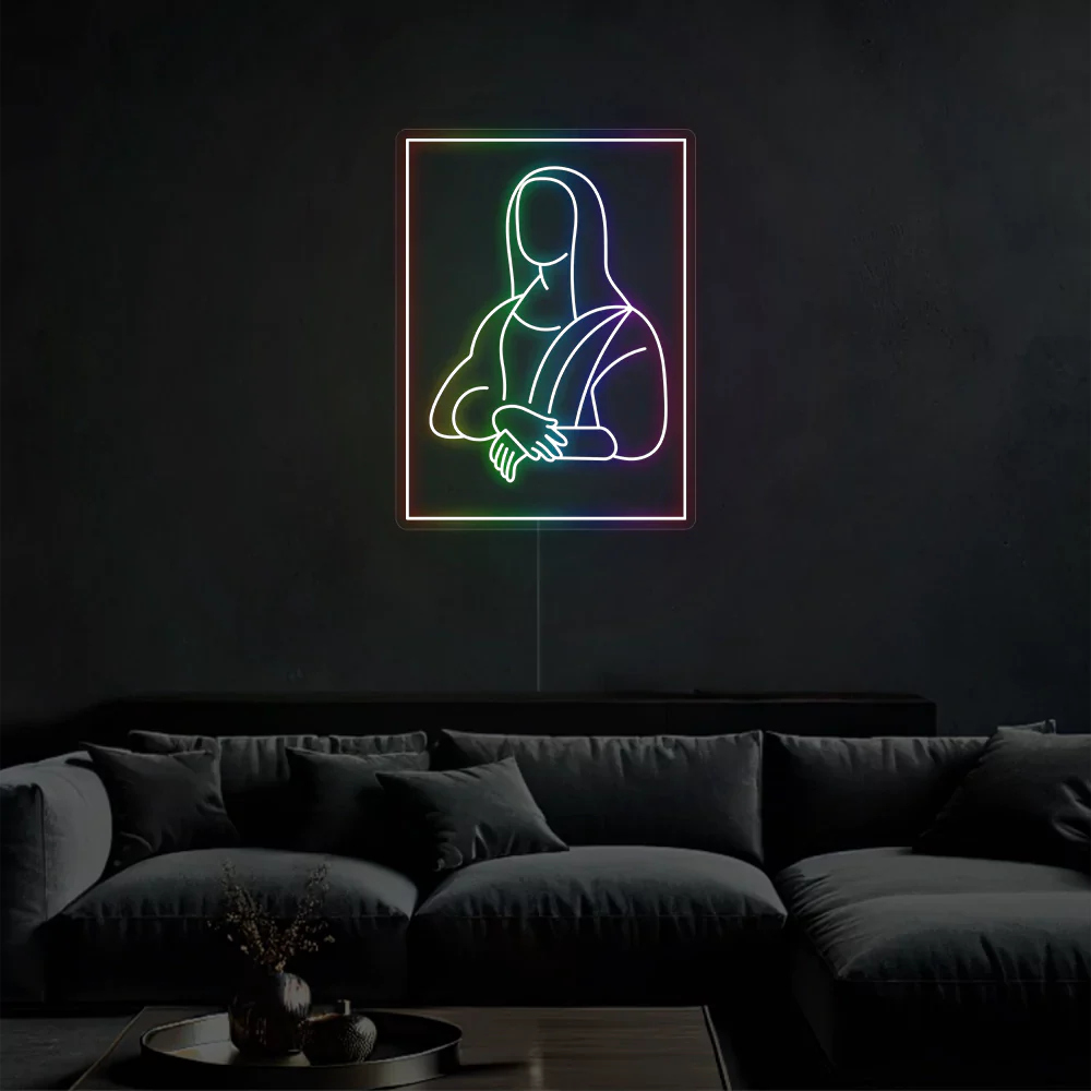 Néon LED Art d'Innovation Joconde